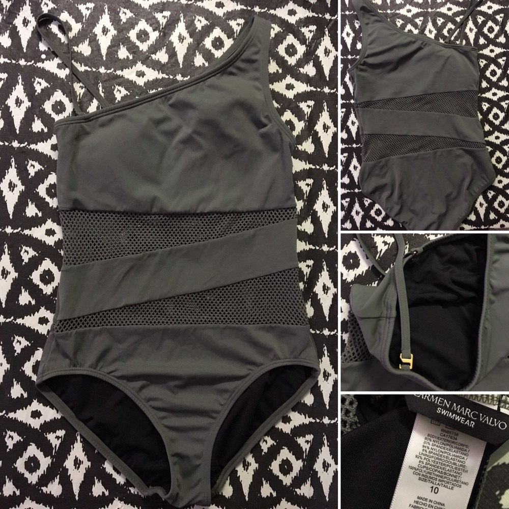 Sage One-Piece, Mesh Cut-Outs, Removable Strap 💋